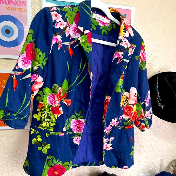 Sunny Girl Jackets & Coats Unique Birds Of Paradise Hawaii Hibiscus